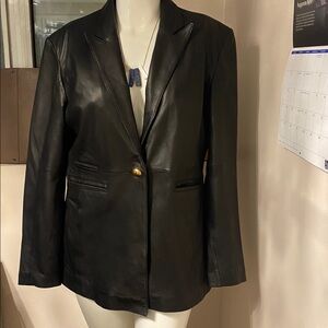 Bod & Christensen Black Leather Women's Jacket